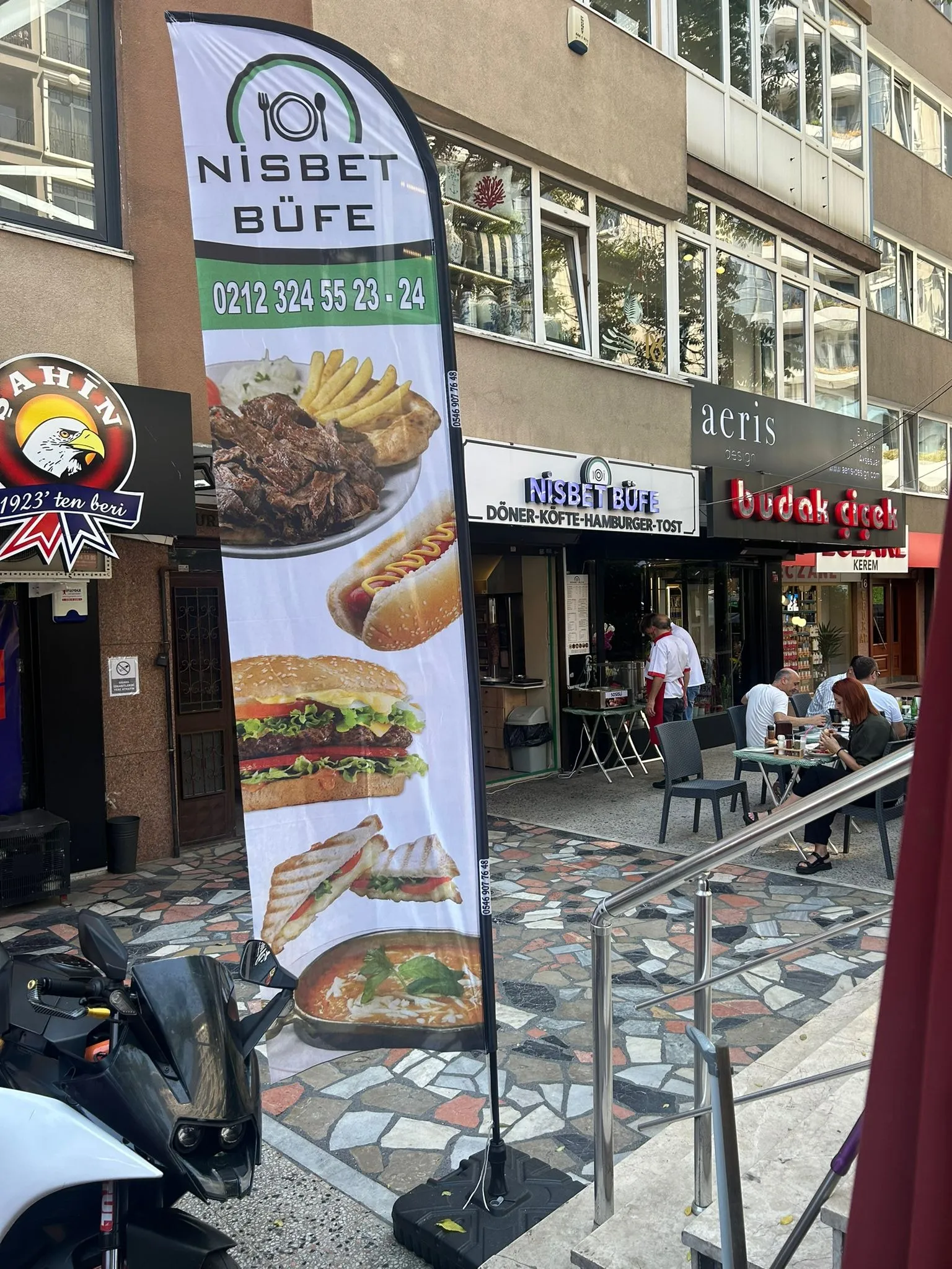 Büfe Yelken Bayrağı-13